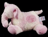 Gund SPRINKLES Musical Pink Elephant Baby Lovey Plush #58298